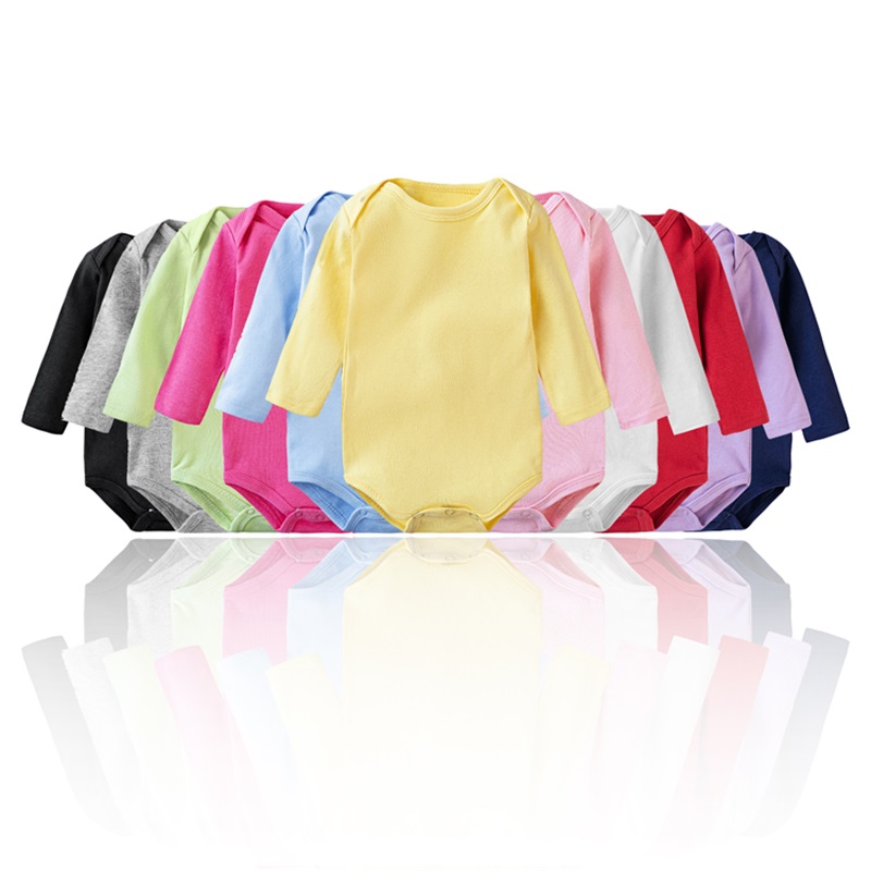 Prilagođeni češljani pamučni baby onesie